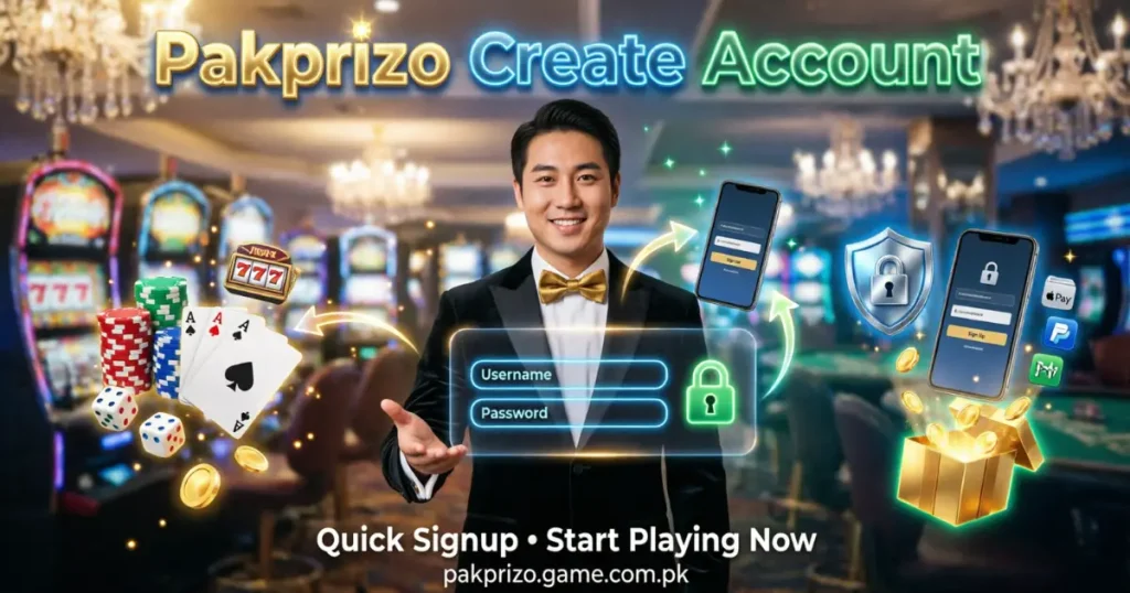Pakprizo Create Account